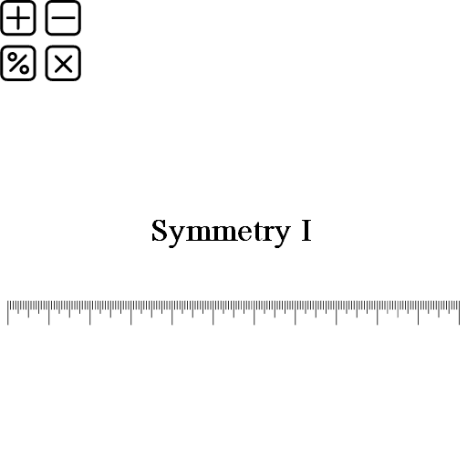 Symmetry I